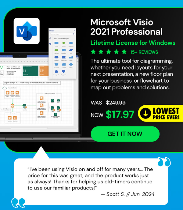 Microsoft Visio Professional 2021 for Windows