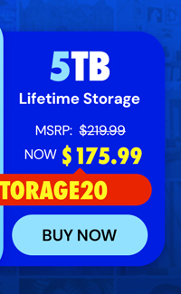 Internxt Cloud Storage Lifetime Subscription: 10TB Plan