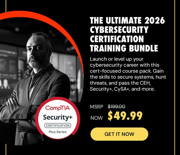The Ultimate 2026 Cybersecurity Certification Training Bundle