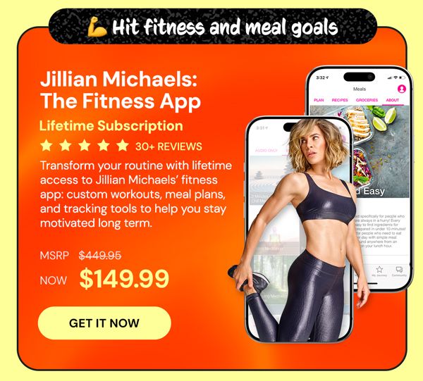 Jillian Michaels: The Fitness App (Lifetime Subscription)