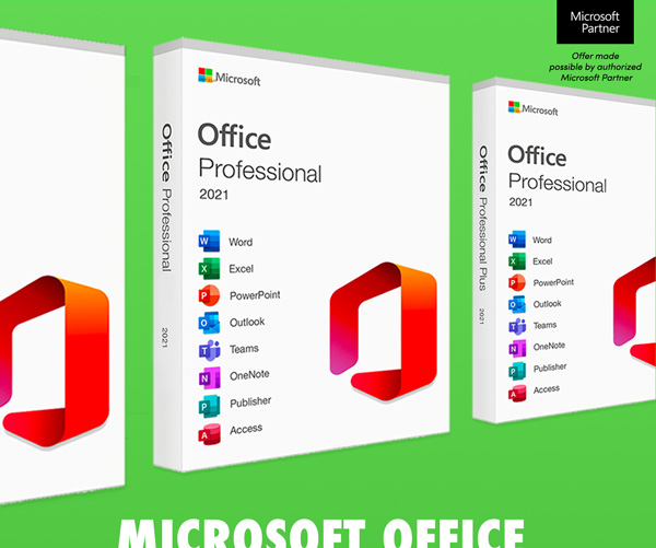 Microsoft Office Professional 2021 for Windows: Lifetime License