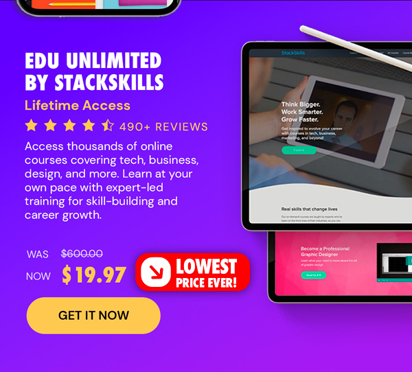 EDU Unlimited by StackSkills: Lifetime Access