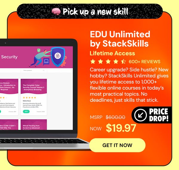 EDU Unlimited by StackSkills: Lifetime Access