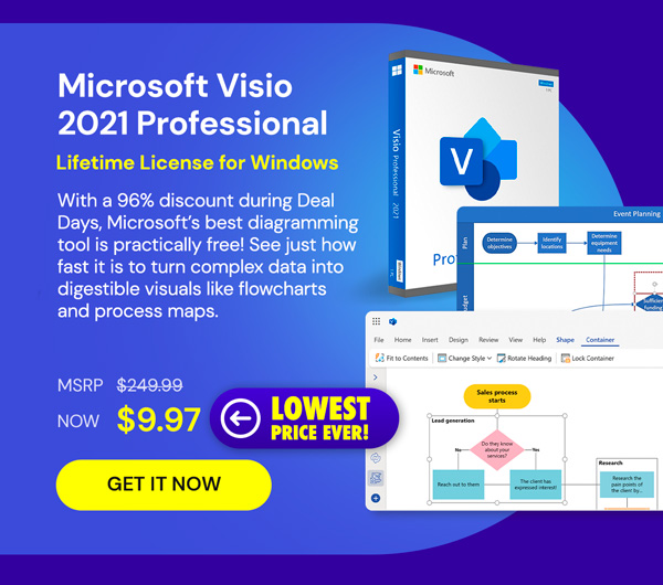 Microsoft Visio 2021 Professional: Lifetime License for Windows