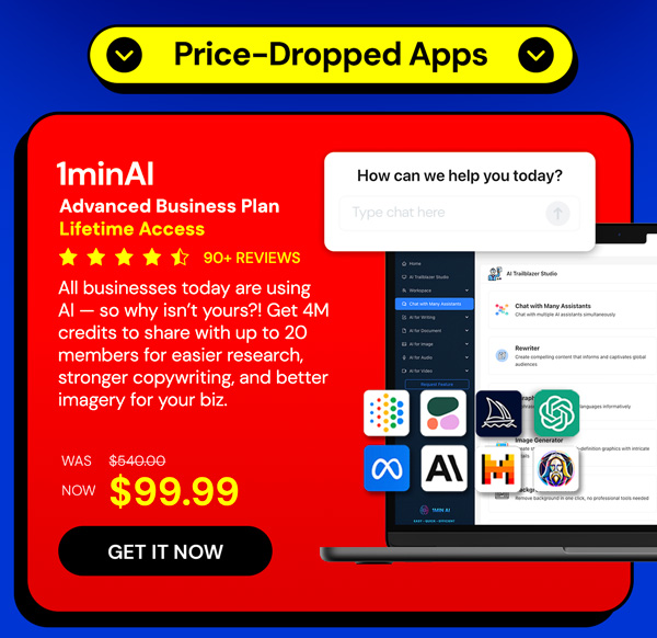 1minAI Advanced Business Plan Lifetime Subscription