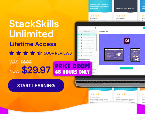 StackSkills Unlimited: Lifetime Access