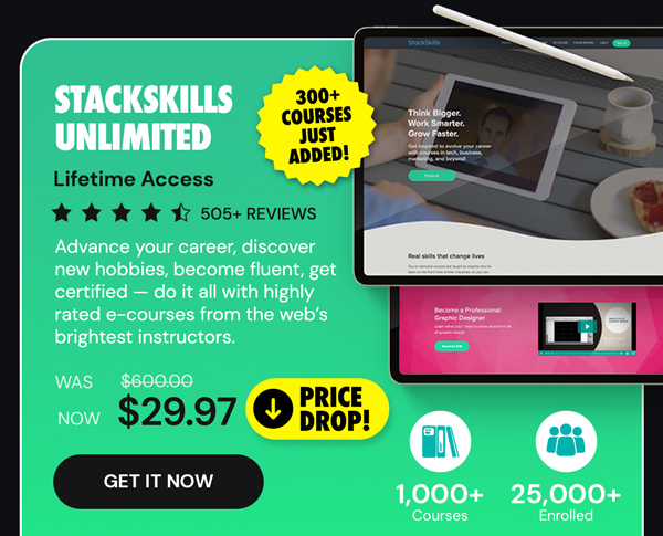 StackSkills Unlimited: Lifetime Access