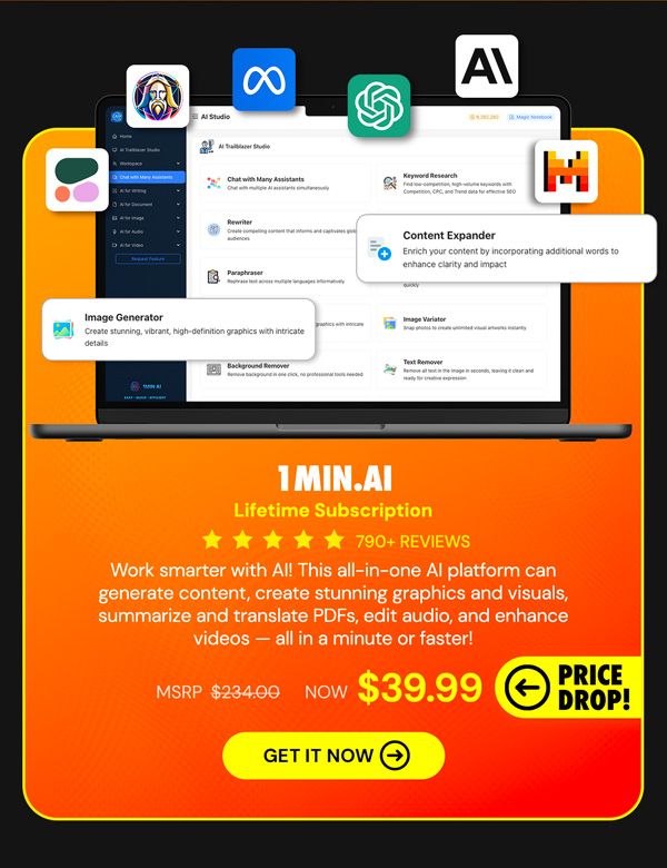 1minAI: Lifetime Subscription