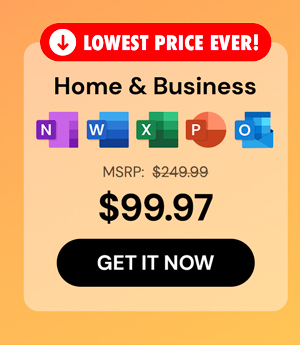 Microsoft Office 2024 Home & Business for Mac or PC Lifetime License