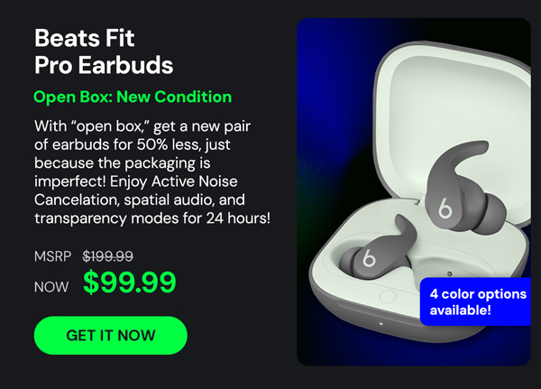 Beats Fit Pro Earbuds (Open Box)