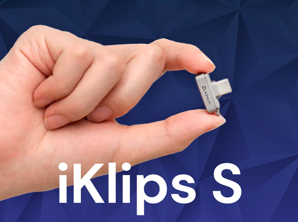 iKlips S USB-C Nano Fingerprint 256GB SSD