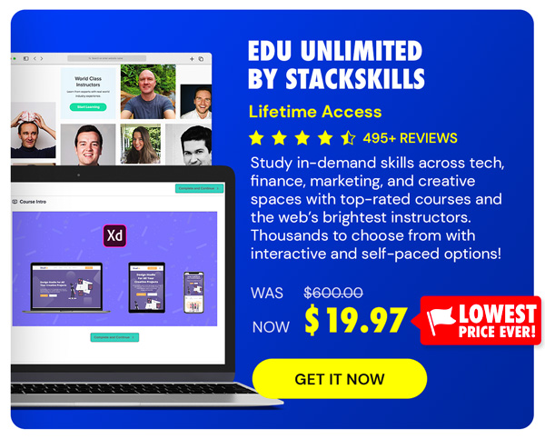 EDU Unlimited by StackSkills: Lifetime Access