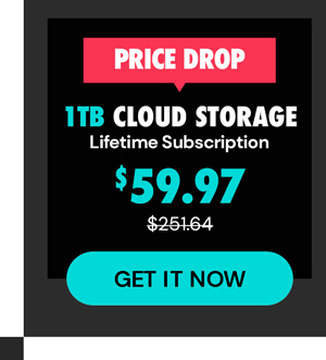 FolderFort 1TB Cloud Storage Pro Plan: Lifetime Subscription