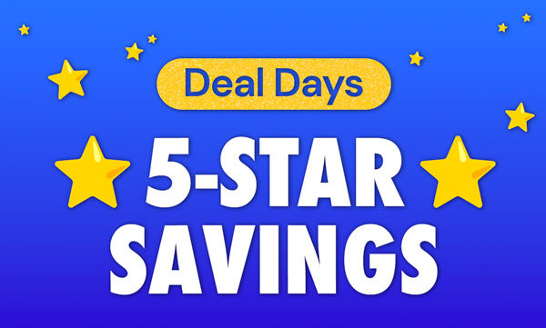 Deal Days | 5-Star Savings
