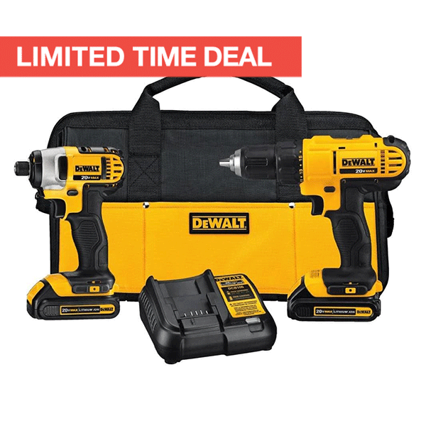 DEWALT 20V Drill Impact Driver Combo Kit