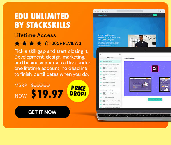 EDU Unlimited by StackSkills: Lifetime Access