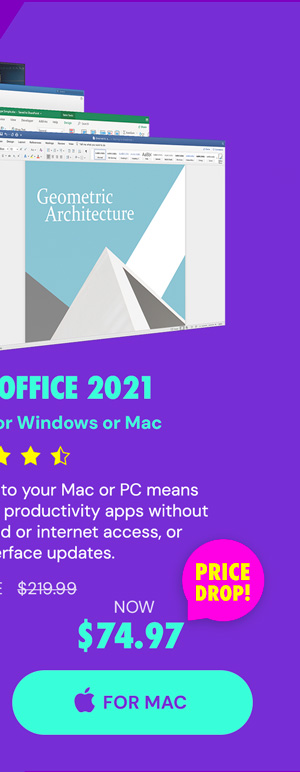 Microsoft Office Home & Business for Mac 2021: Lifetime License