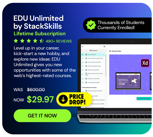 EDU Unlimited by StackSkills: Lifetime Access