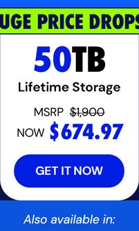 Internxt Cloud Storage Lifetime Subscription: 50TB Plan