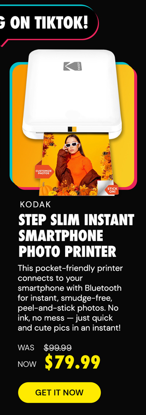 Kodak Step Slim Instant Smartphone Photo Printer