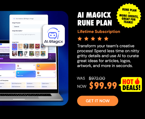 AI Magicx Rune Plan Lifetime Subscription