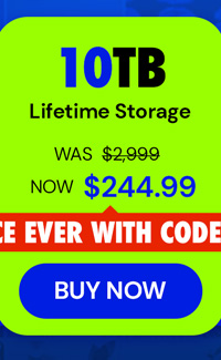 Internxt Cloud Storage Lifetime Subscription: 10TB Plan