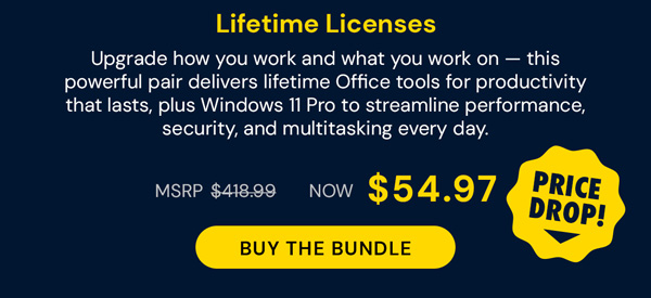The Ultimate Microsoft Office Professional 2021 for Windows: Lifetime License + Windows 11 Pro Bundle