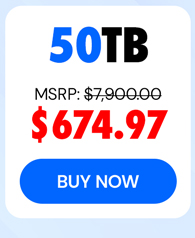 Internxt Cloud Storage Lifetime Subscription: 50TB Plan