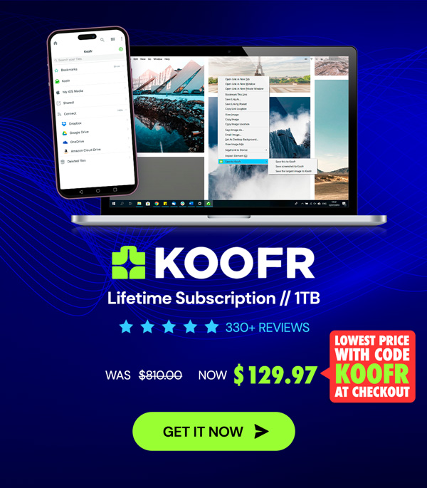 Koofr Cloud Storage: Lifetime Subscription (1TB)