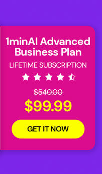 1minAI Advanced Business Plan Lifetime Subscription