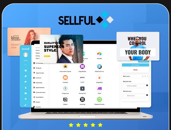Sellful - White Label Website Builder & Software: ERP Agency Plan