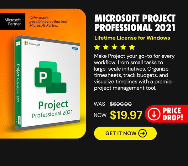 Microsoft Project Professional 2021 for Windows