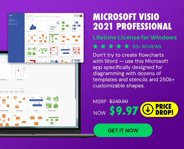 Microsoft Visio 2021 Professional: Lifetime License for Windows