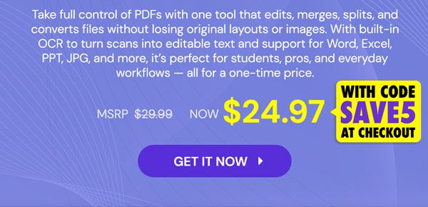 PDF Converter Pro: Lifetime License