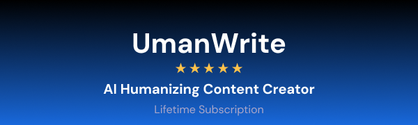 UmanWrite - AI Humanizing Content Creator Unlimited Plan: Lifetime Subscription
