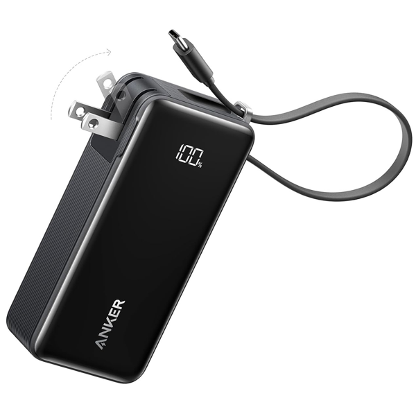 3-in-1 Portable iPhone 10,000mAh Charger