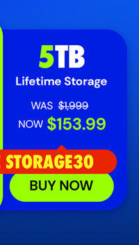 Internxt Cloud Storage Lifetime Subscription: 5TB Plan