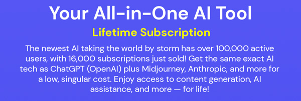 1minAI Advanced Business Plan Lifetime Subscription