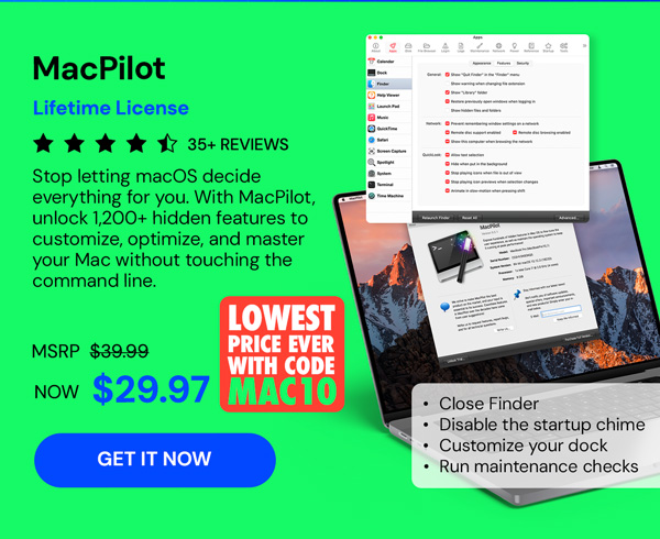 MacPilot Lifetime License