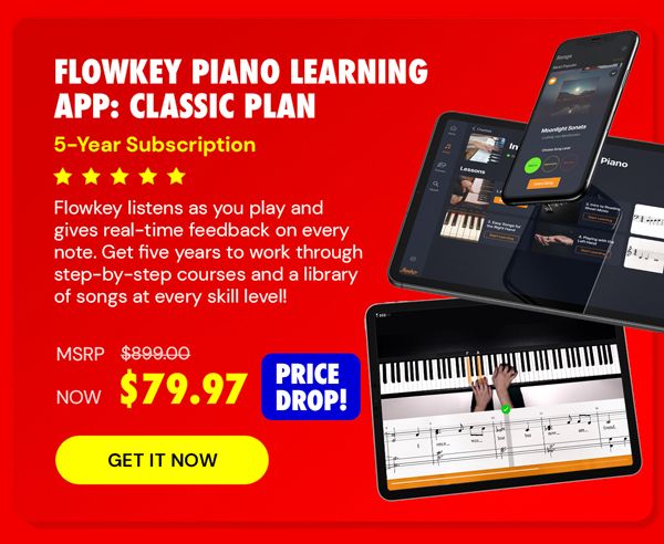 Flowkey Classic Plan: 5-Year Subscription