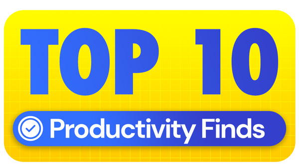 Top 10 Productivity Finds