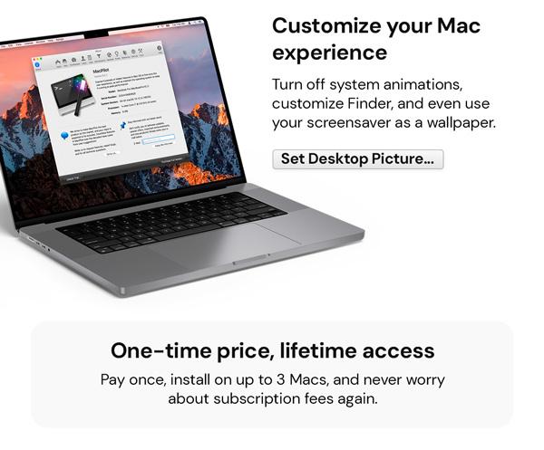 MacPilot Lifetime License