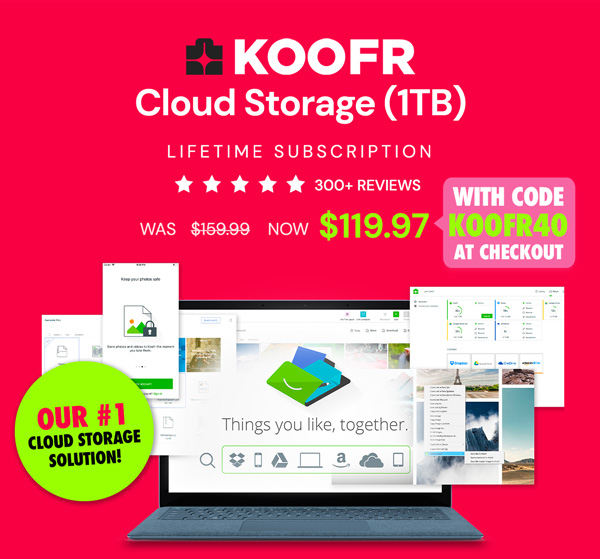 Koofr Cloud Storage: Lifetime Subscription (1TB)