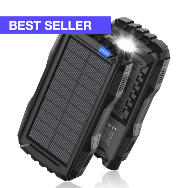 42800mAh Solar Power Bank Charger