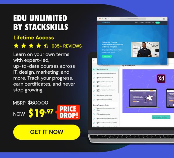 EDU Unlimited by StackSkills: Lifetime Access