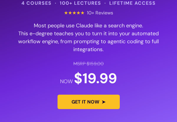 Claude AI Professional E-Degree