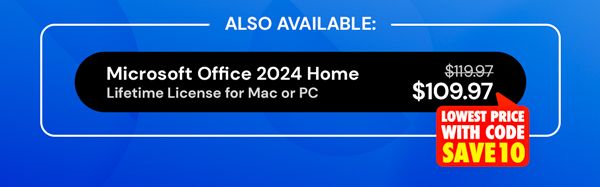Microsoft Office 2024 Home for Mac or PC: One-Time Purchase