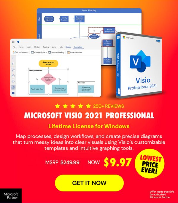 Microsoft Visio 2021 Professional: Lifetime License for Windows