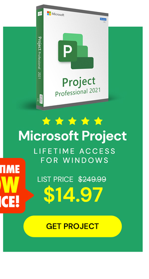 Microsoft Project 2021 Professional: Lifetime License for Windows