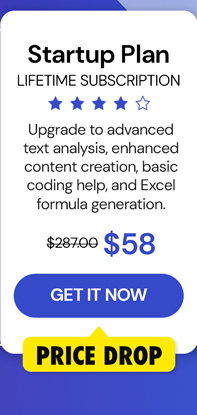 DeskSense AI Assistant - Startup Plan: Lifetime Subscription